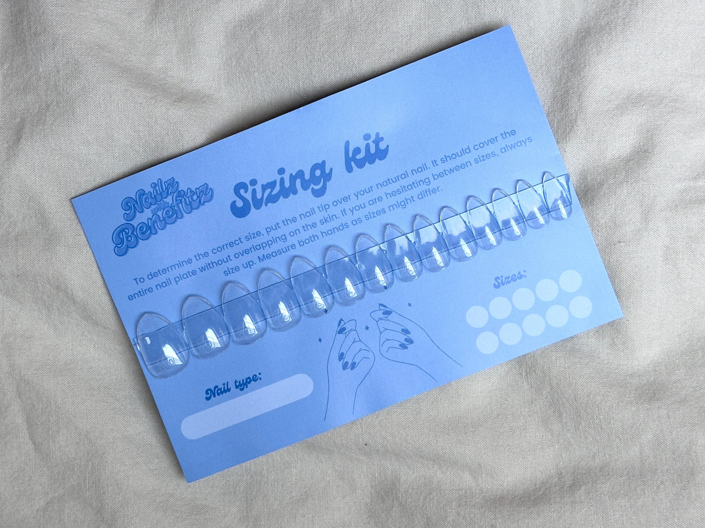 Sizing kit