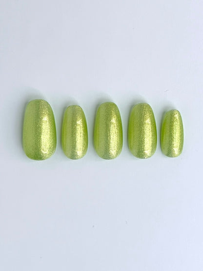 Lime glitter